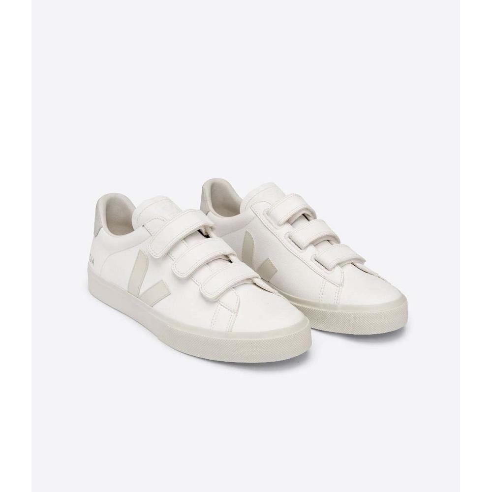 Veja RECIFE CHROMEFREE Schoenen Heren White/Beige | NL 198VRW